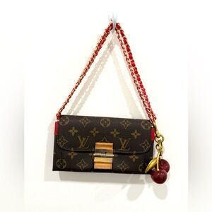 LOUIS VUITTON portefeuille elise long clutch wallet